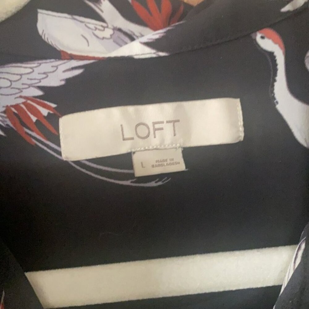 Loft  🐦 button down - Picture 2 of 6